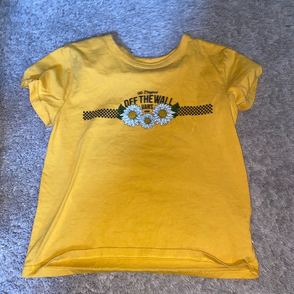 Vans crop top tshirt
